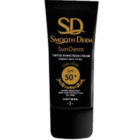 کرم ضد آفتاب اسموت درم مناسب برای پوست خشک SPF50 ظرفیت 40 میلی لیتر