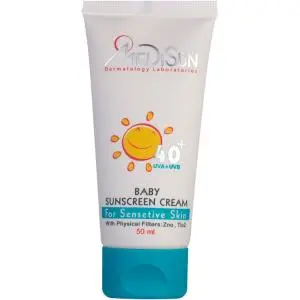 کرم ضد آفتاب کودک مدیسان SPF40 ظرفیت 50 میلی لیتر