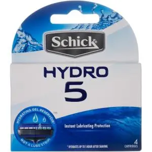 تیغ یدک شیک مدل Hydro 5 بسته 4 عددی