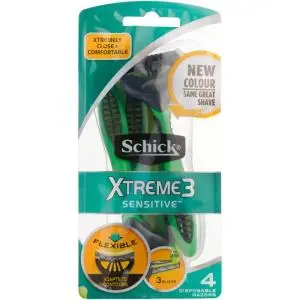 خودتراش مردانه شیک مدل Xtreme3 بسته 4 عددی