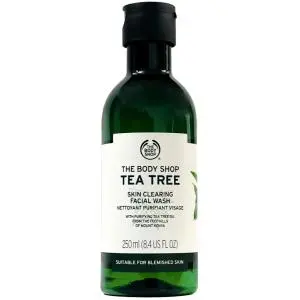 ژل شستشو صورت ضدلک بادی شاپ مدل Tea Tree ظرفیت 250 میلی لیتر