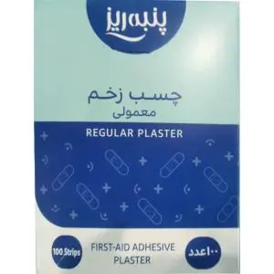 چسب زخم معمولی پنبه ریز بسته 100 عددی