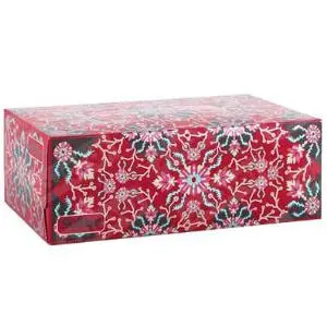 دستمال جعبه ای سافتلن 2 لایه سری فرش ترکیبی بسته 150 عددی