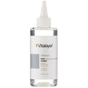 تونر ویتالیر مناسب برای پوست لک دار مدل Whitevit ظرفیت 200 میلی لیتر