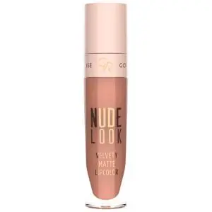 رژ لب مایع مات گلدن رز مدل Nude Look کد 02 ظرفیت 4.5 میلی لیتر