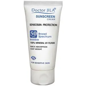 کرم ضد آفتاب دکتر ژیلا SPF50 مدل Sensosun Protection وزن ۵۰ گرمی