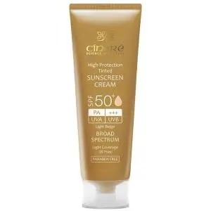 کرم ضد آفتاب سینره بژ روشن SPF 50 ظرفیت 50 میلی لیتر