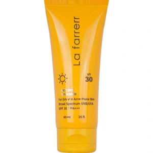 کرم ضد آفتاب لافارر مناسب برای پوست چرب SPF 30 ظرفیت 40 میلی لیتر