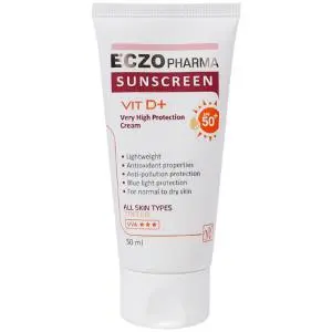 کرم ضد آفتاب مای مناسب برای پوست نرمال تا خشک SPF50 مدل Aczo Pharma ظرفیت 50 میلی لیتر