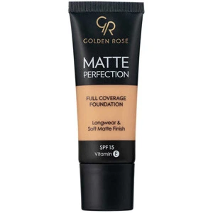 کرم پودر گلدن رز SPF 15 مدل Matte Perfection کد C6 ظرفیت 35 میلی لیتر