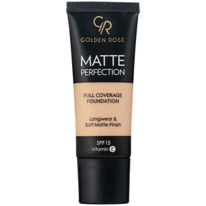 کرم پودر گلدن رز SPF 15 مدل Matte Perfection کد N3 ظرفیت 35 میلی لیتر