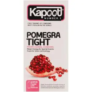 کاندوم کاپوت مدل Pomegra Tight بسته 12 عددی