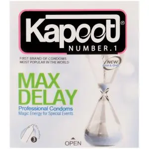کاندوم کاپوت مدل Max Delay بسته 3 عددی