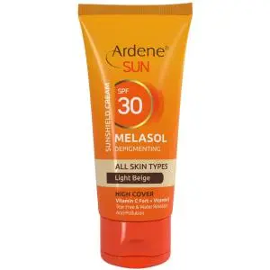 کرم ضد آفتاب و ضدلک آردن بژ روشن SPF 30 مدل Melasol ظرفیت 50 میلی لیتر