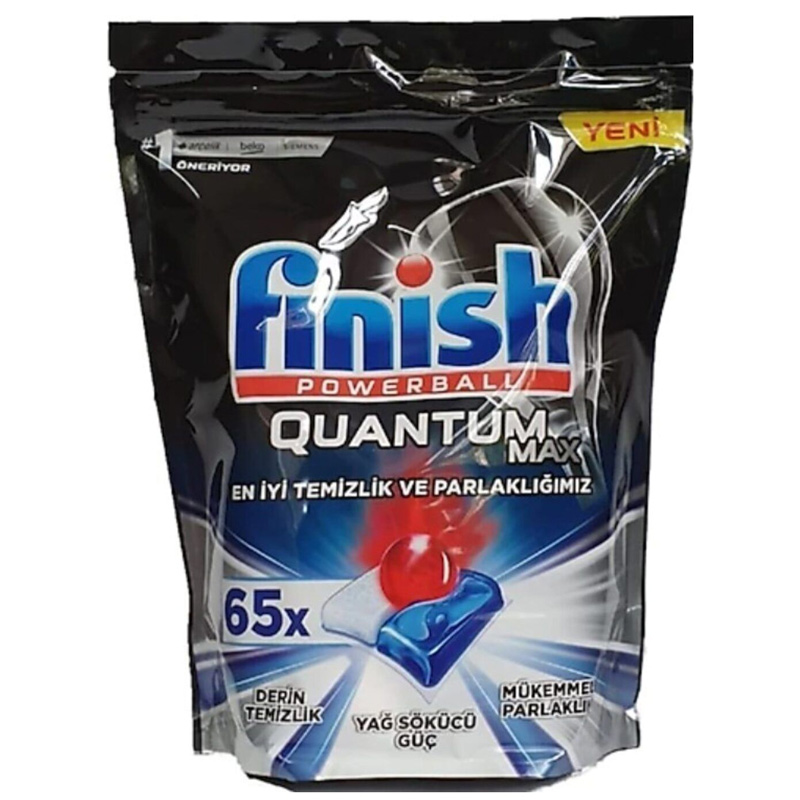قرص ماشین ظرفشویی فینیش مدل Quantum Max بسته 65 عددی