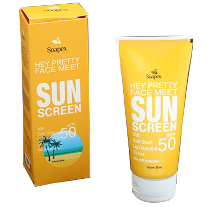 کرم ضد آفتاب سوپکس بی رنگ SPF 50 ظرفیت 50 میلی لیتر